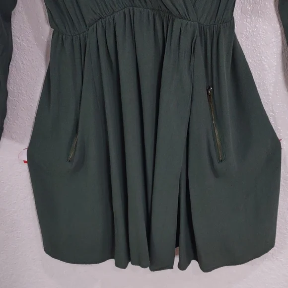 MAEVE Elegant Green Women's Dress - Picture 5 of 17
